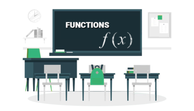 math functions f(x) on blackboard